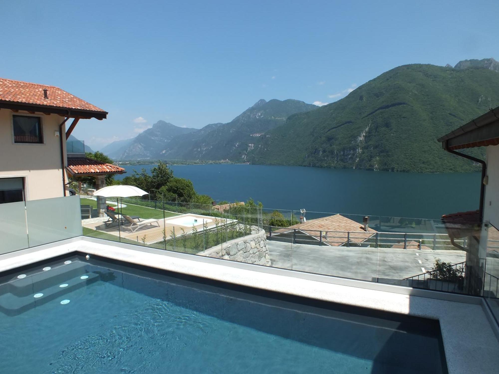 Rocca D'Anfo B&B-Apartments Lake View ภายนอก รูปภาพ